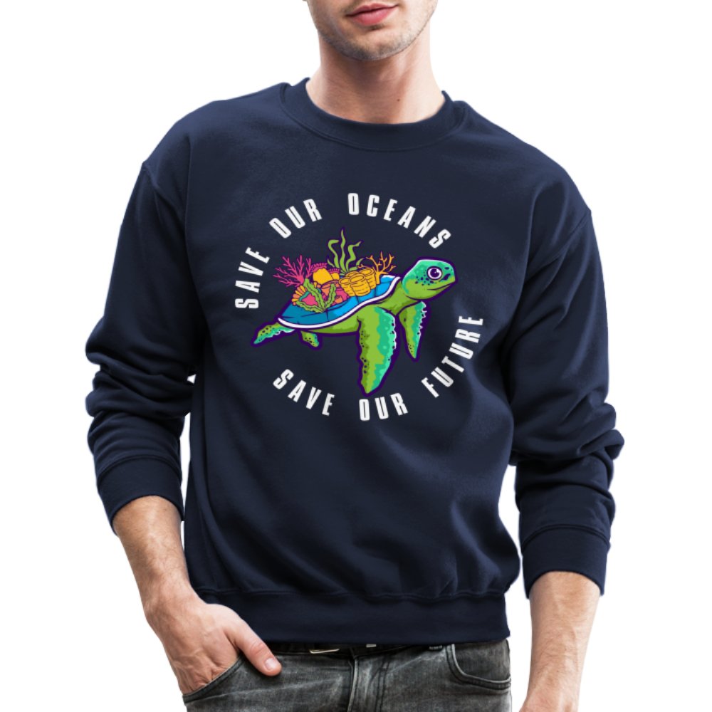 Save Our Oceans Sweatshirt - navy