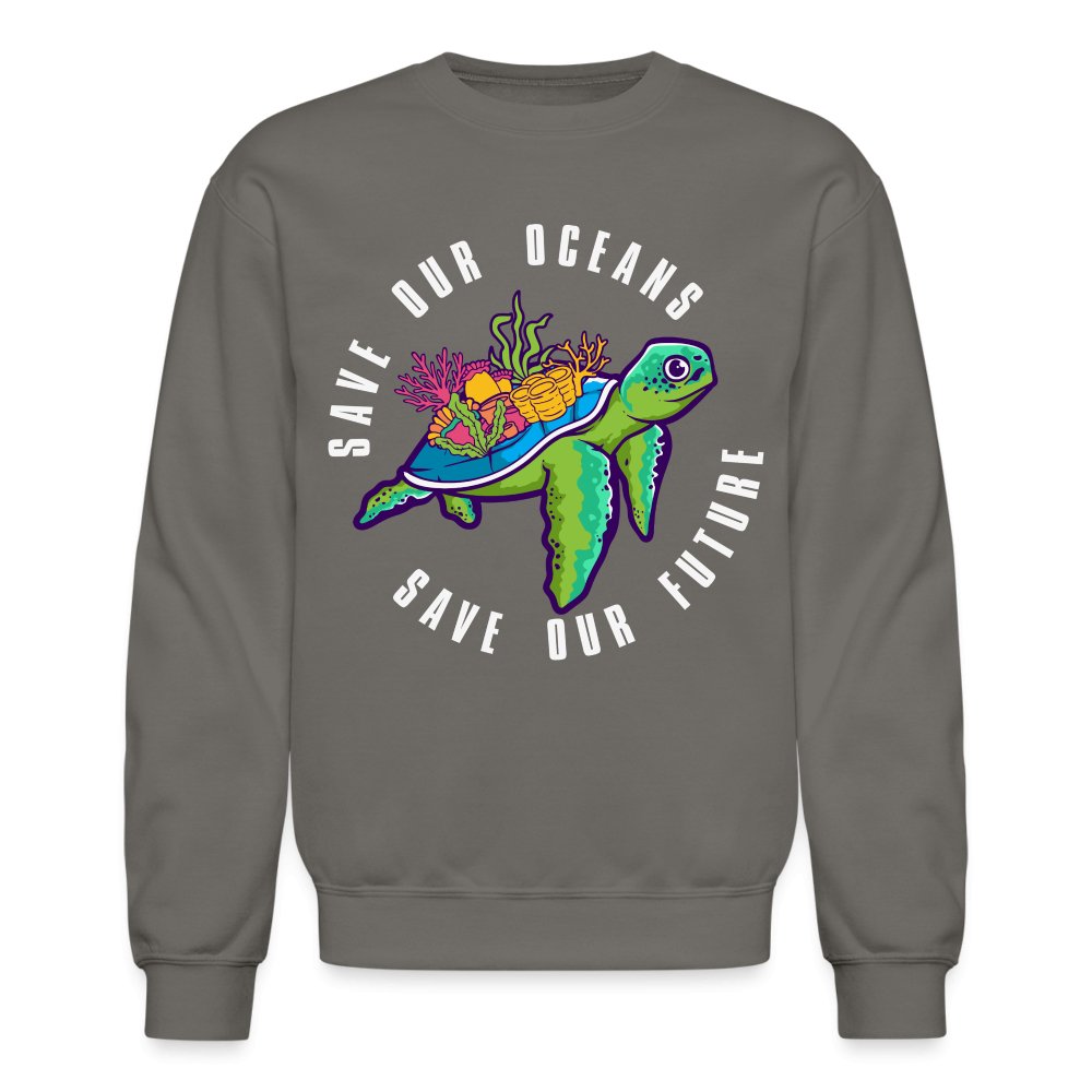 Save Our Oceans Sweatshirt - royal blue