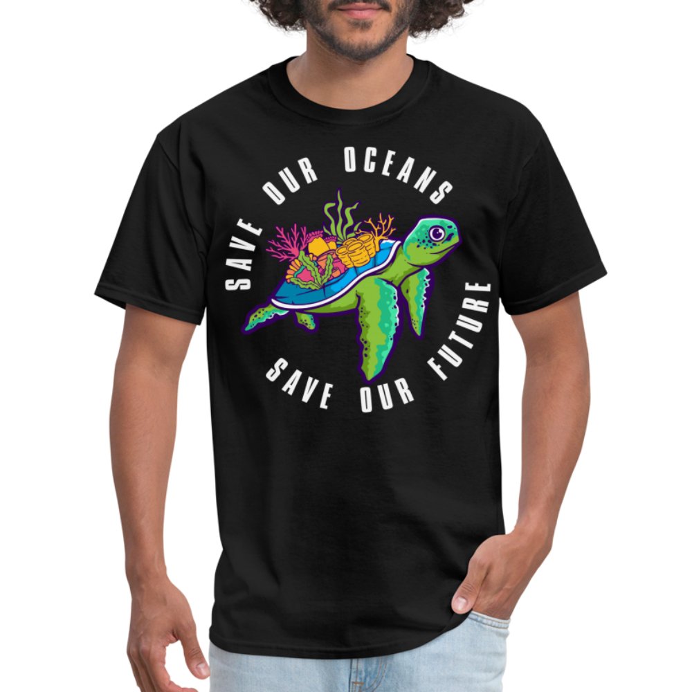 Save Our Oceans T-Shirt - black