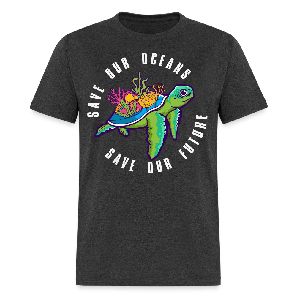 Save Our Oceans T-Shirt - bright green