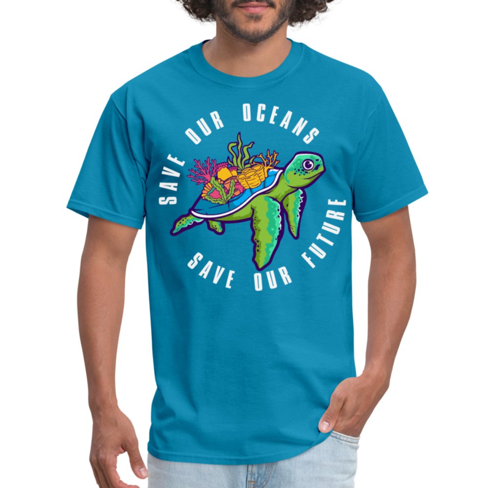 Save Our Oceans T-Shirt - denim