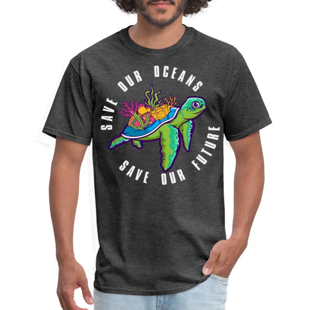 Save Our Oceans T-Shirt - heather black