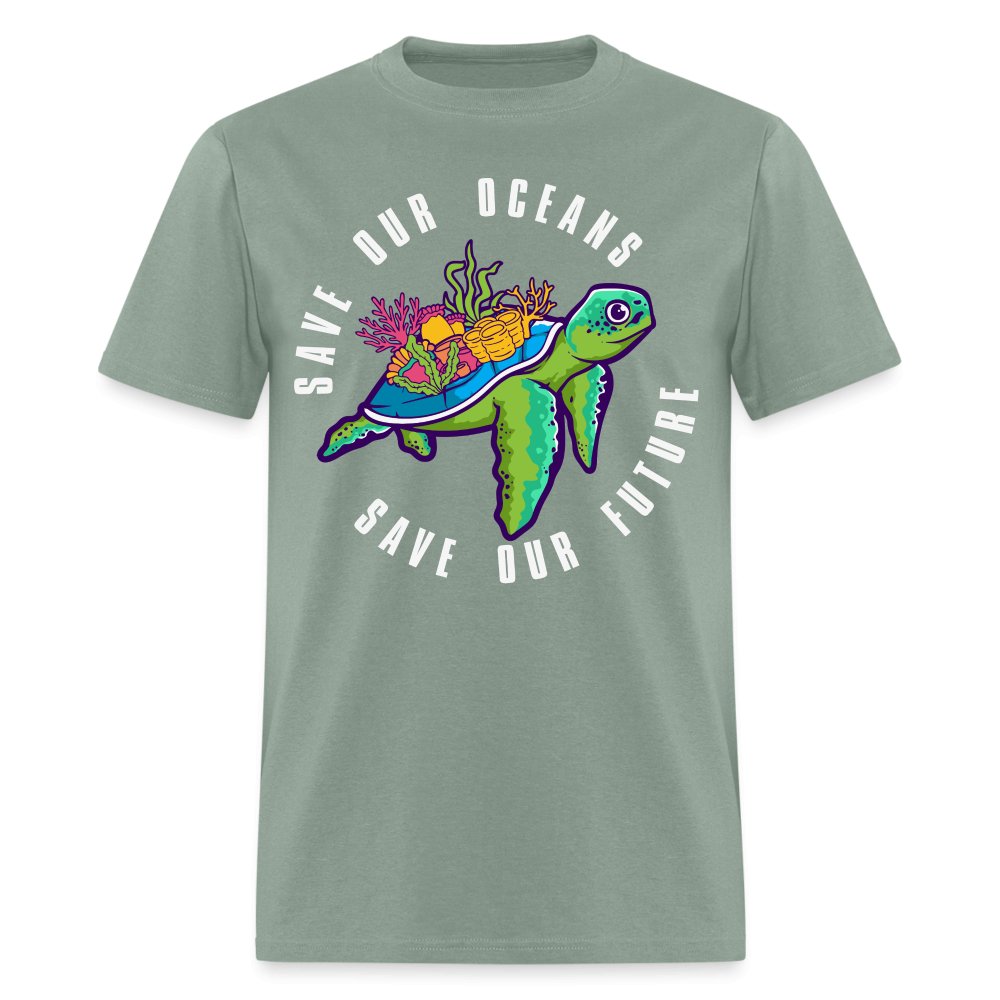 Save Our Oceans T-Shirt - khaki