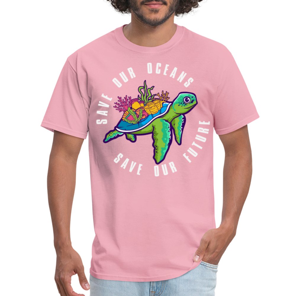 Save Our Oceans T-Shirt - pink