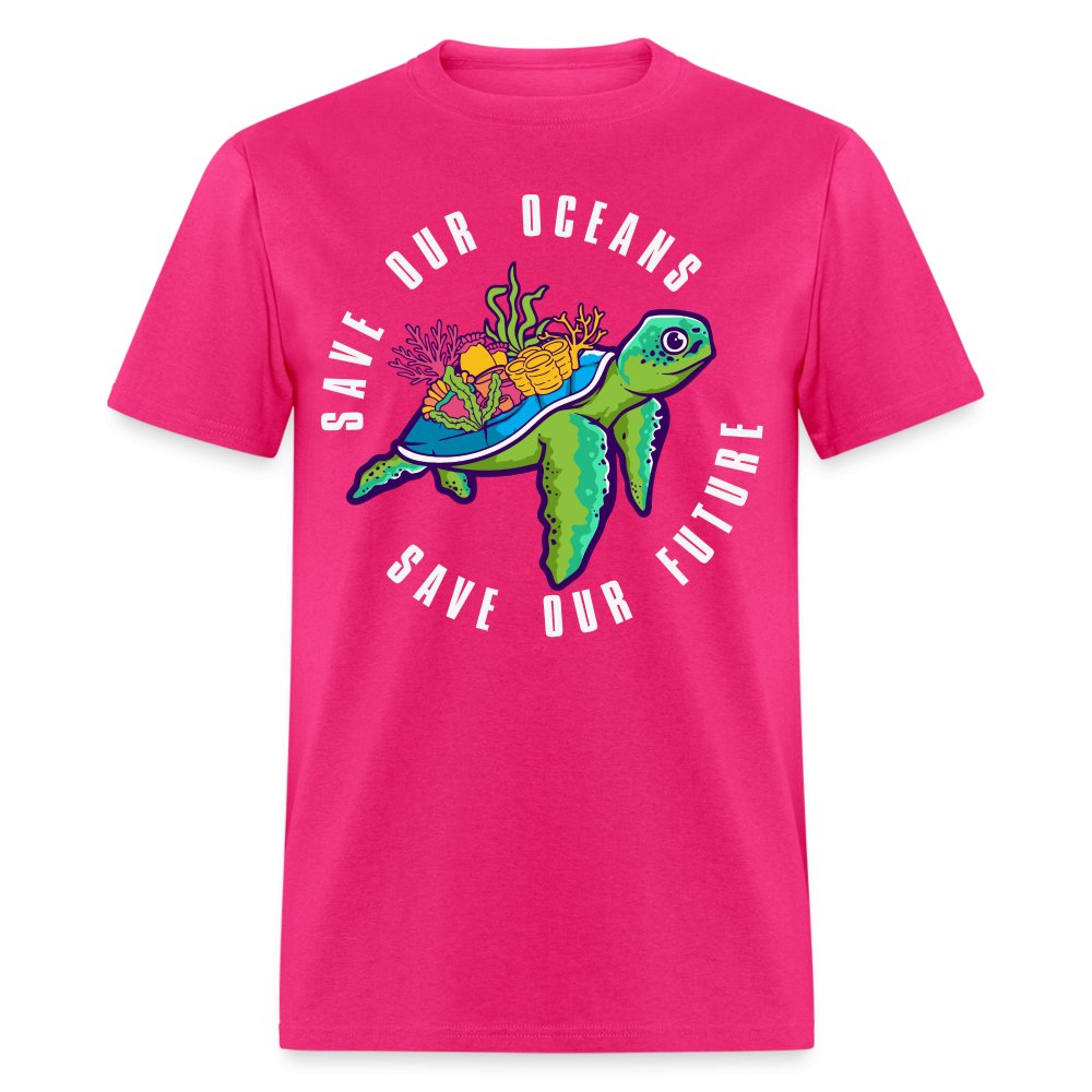 Save Our Oceans T-Shirt - sage