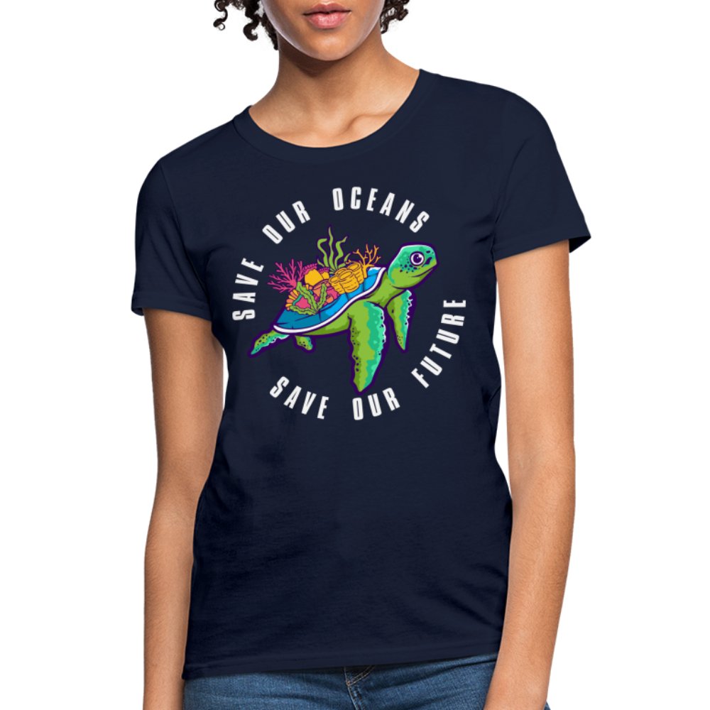 Save Our Oceans Women's T-Shirt - charcoal