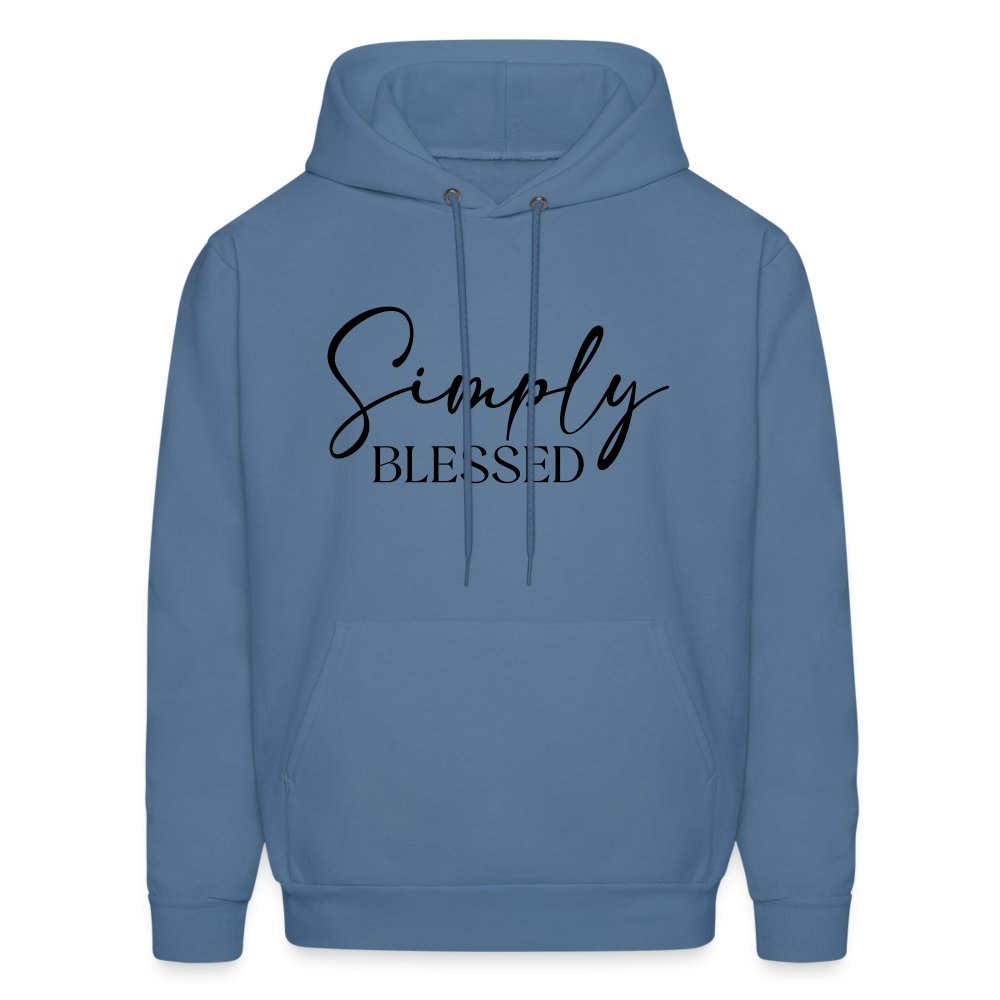 Simply Blessed Hoodie - carolina blue