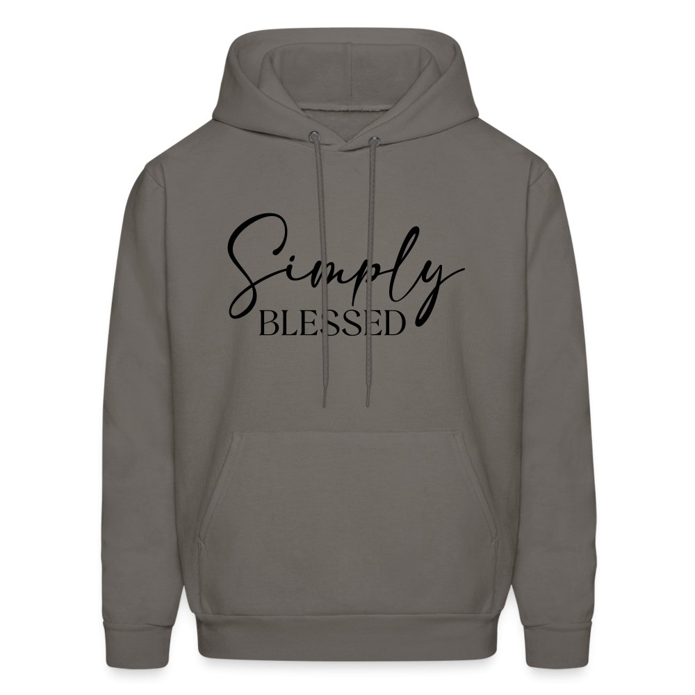 Simply Blessed Hoodie - heather gray