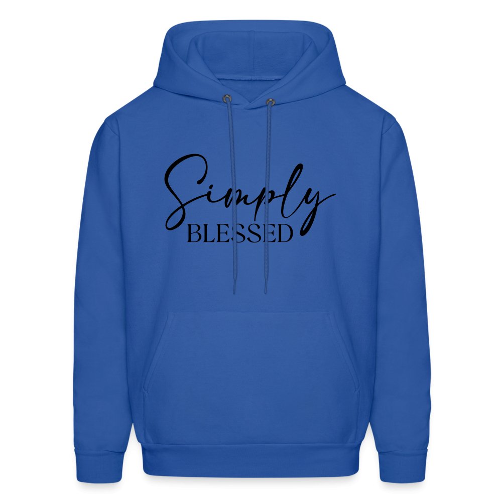 Simply Blessed Hoodie - royal blue