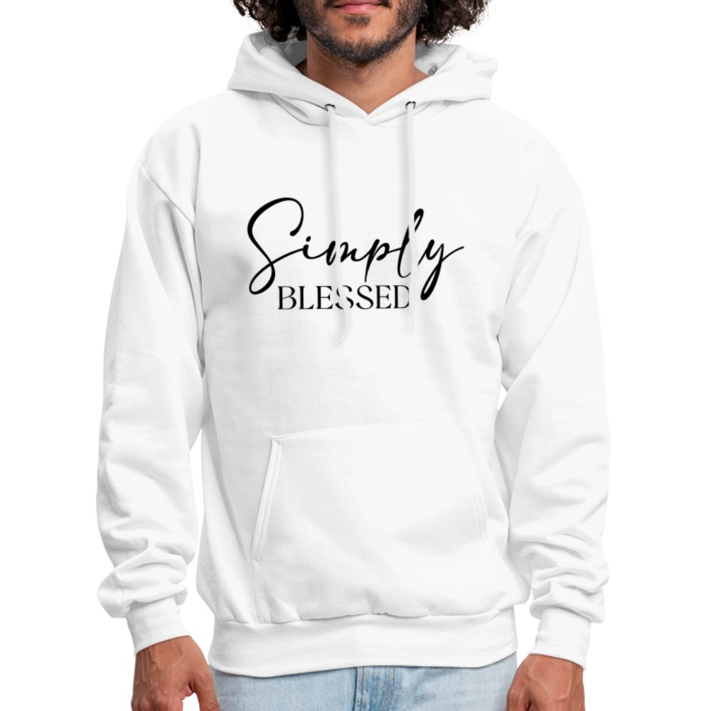 Simply Blessed Hoodie - white