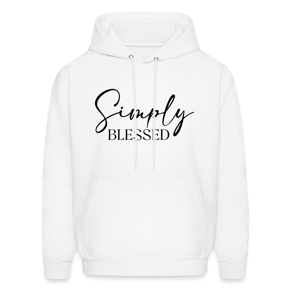 Simply Blessed Hoodie - white