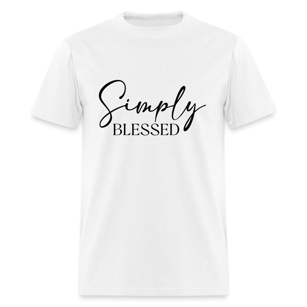 Simply Blessed T-Shirt - aquatic blue