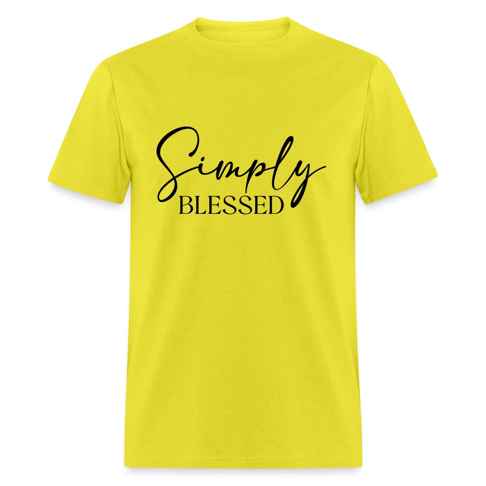 Simply Blessed T-Shirt - orange