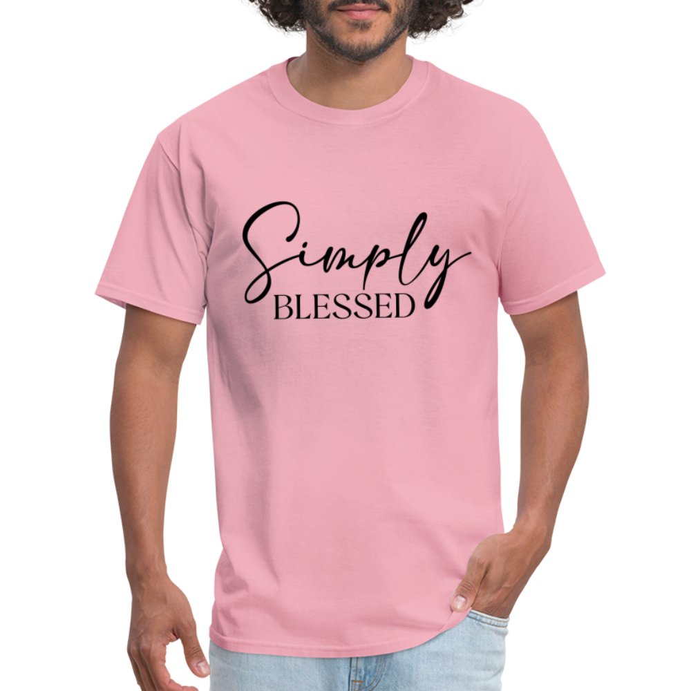 Simply Blessed T-Shirt - pink