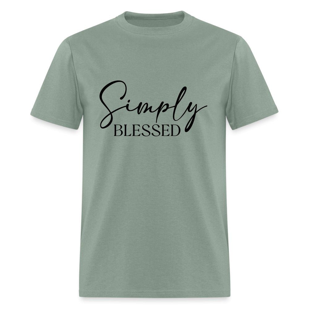 Simply Blessed T-Shirt - sage