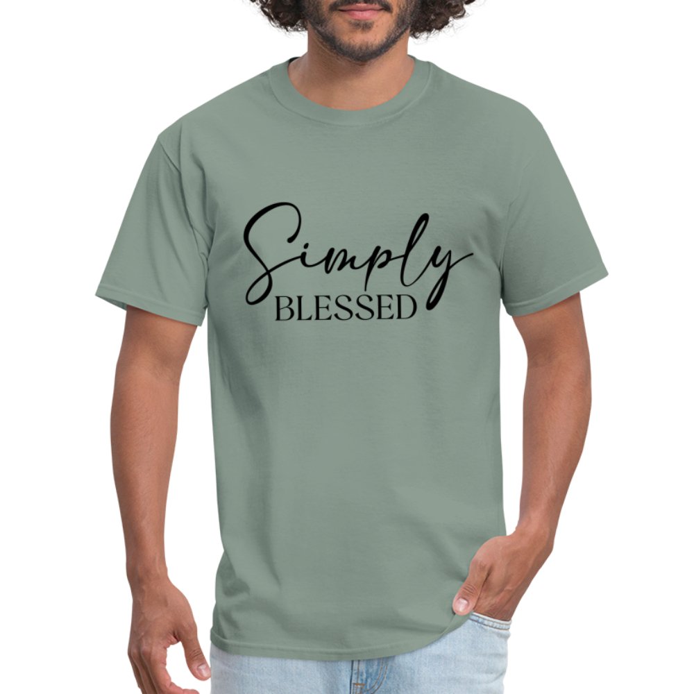 Simply Blessed T-Shirt - sage