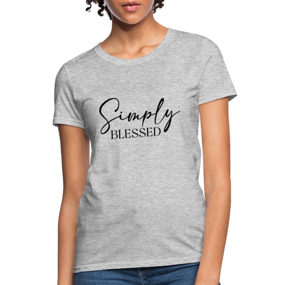 Simply Blessed Women's T-Shirt - white