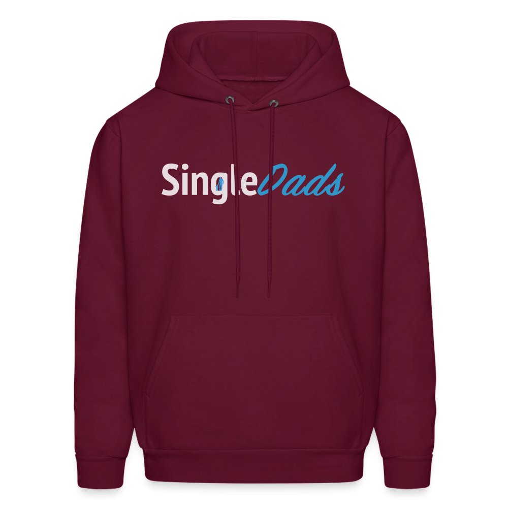 SingleDads Hoodie - burgundy