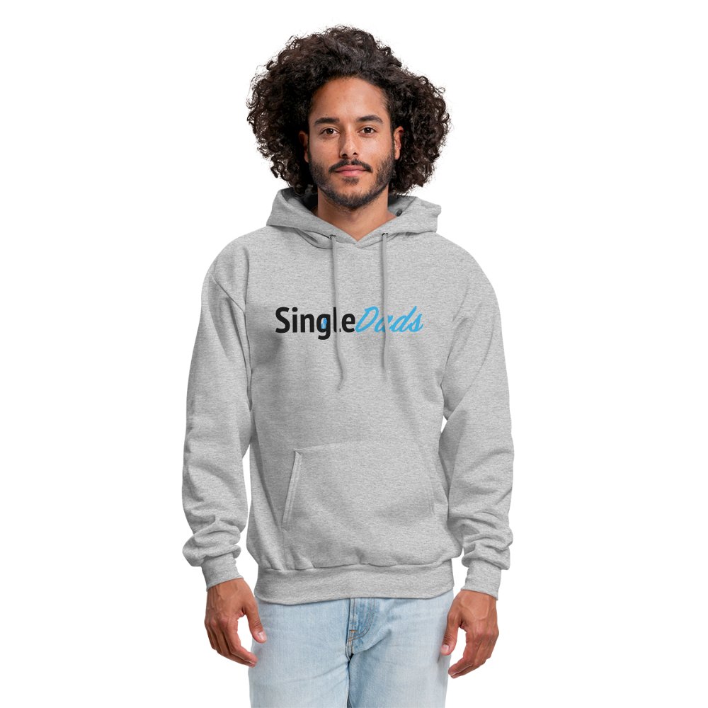 SingleDads Hoodie - heather gray