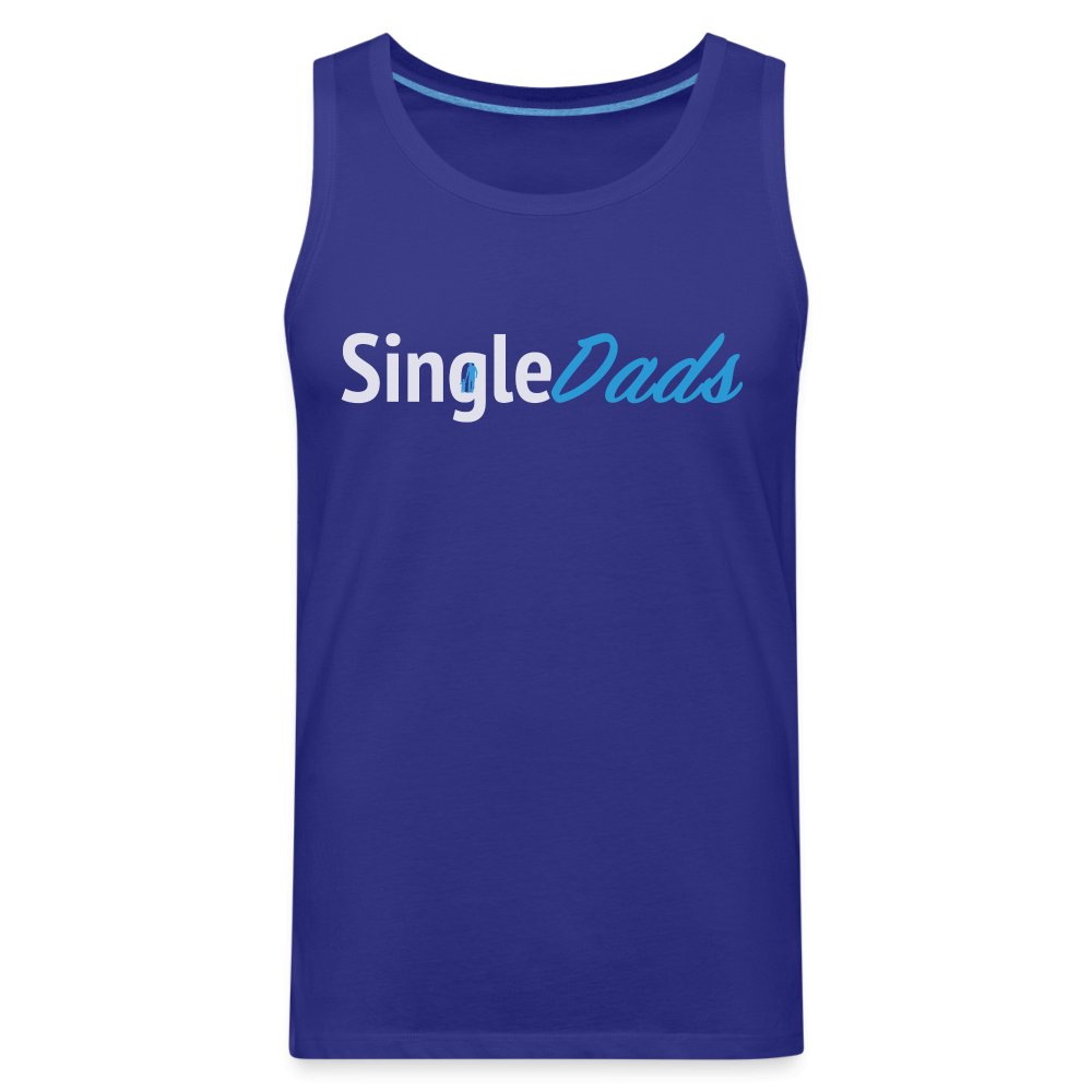 SingleDads Men’s Premium Tank Top - royal blue