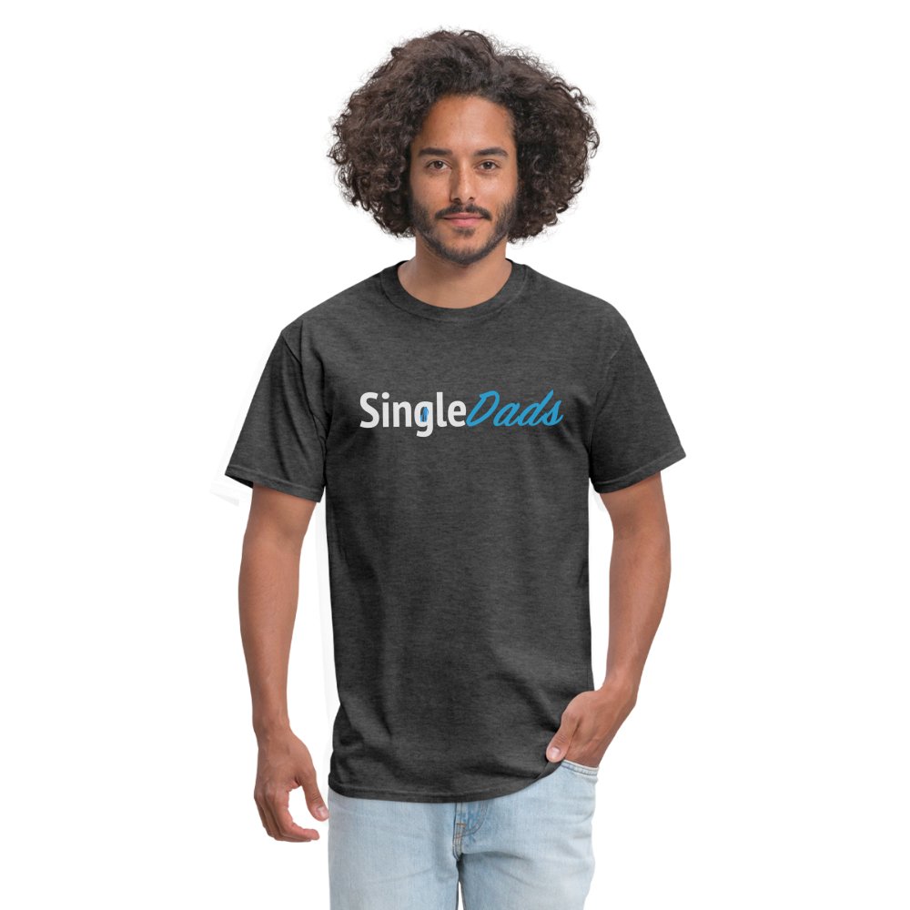 SingleDads T-Shirt - heather black