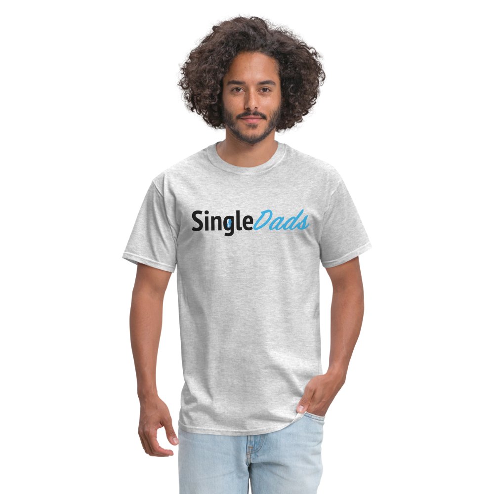 SingleDads T-Shirt - heather gray