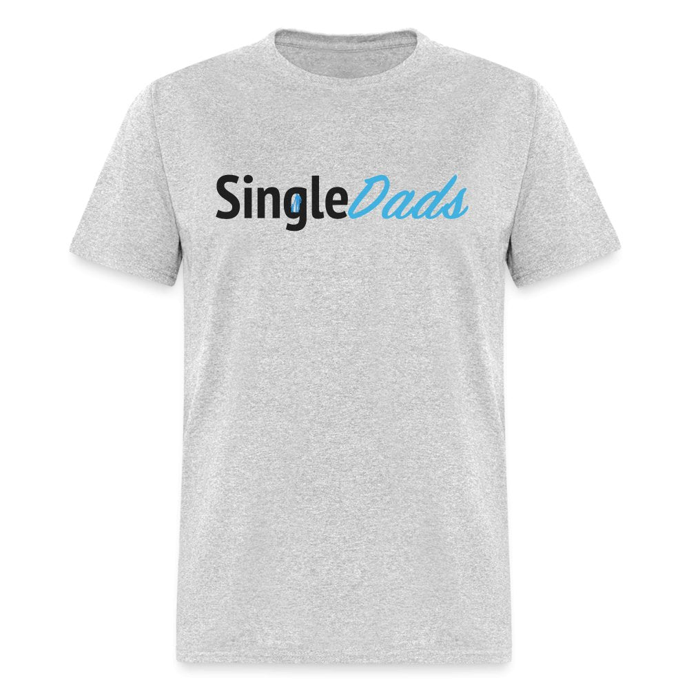 SingleDads T-Shirt - heather gray