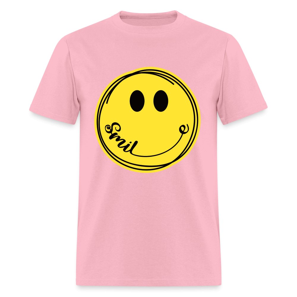 Smiley Face Emoji T-Shirt - black