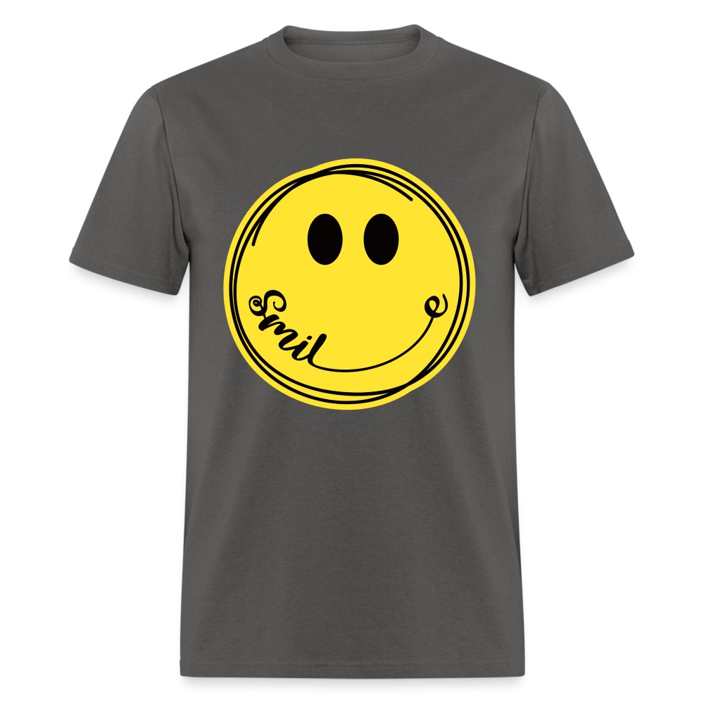 Smiley Face Emoji T-Shirt - pink