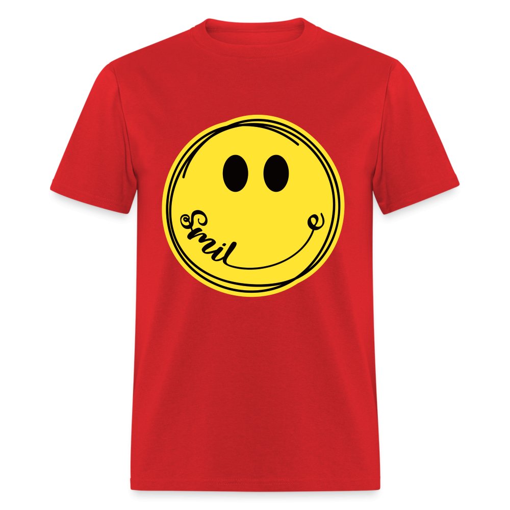 Smiley Face Emoji T-Shirt - yellow