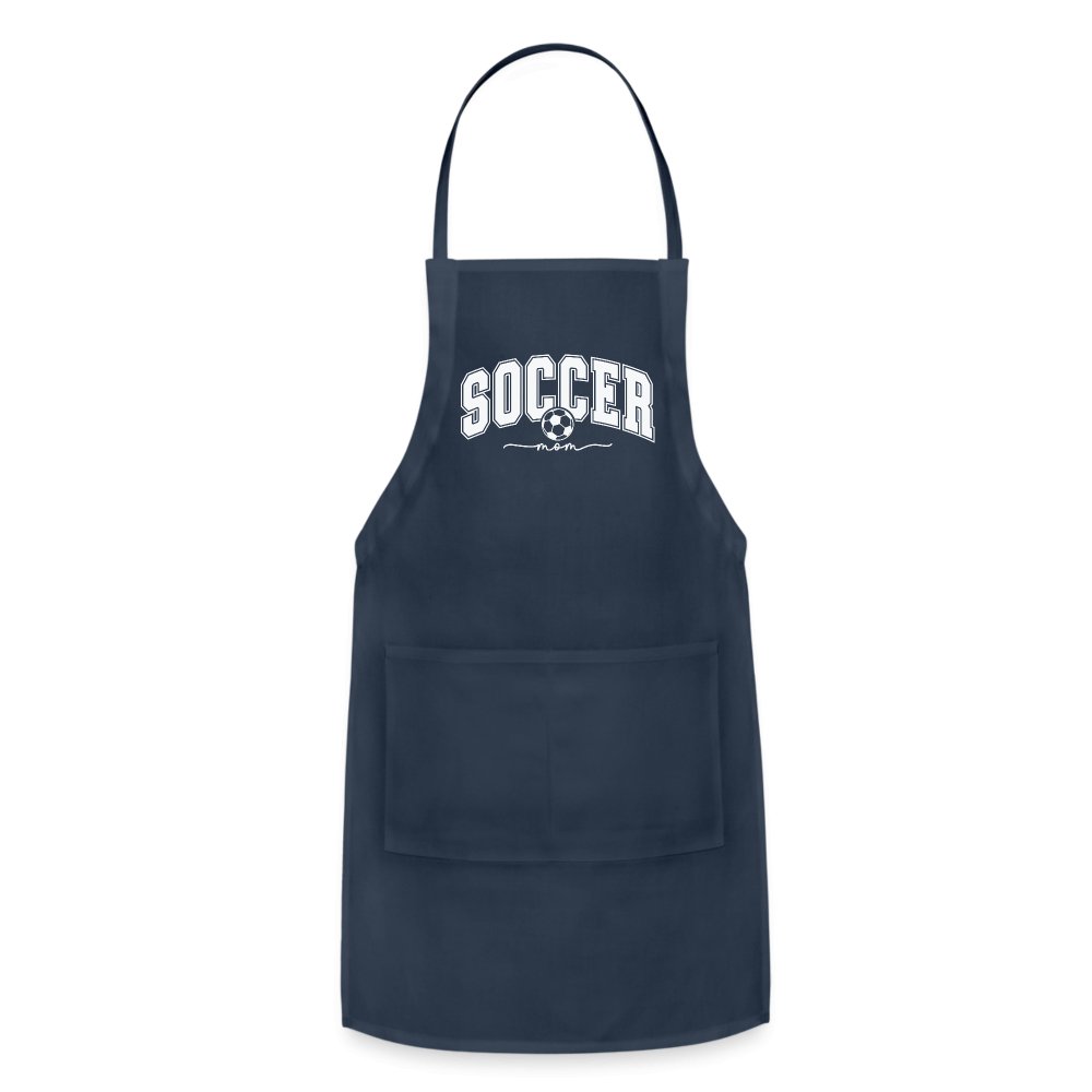 Soccer Mom Adjustable Apron - navy