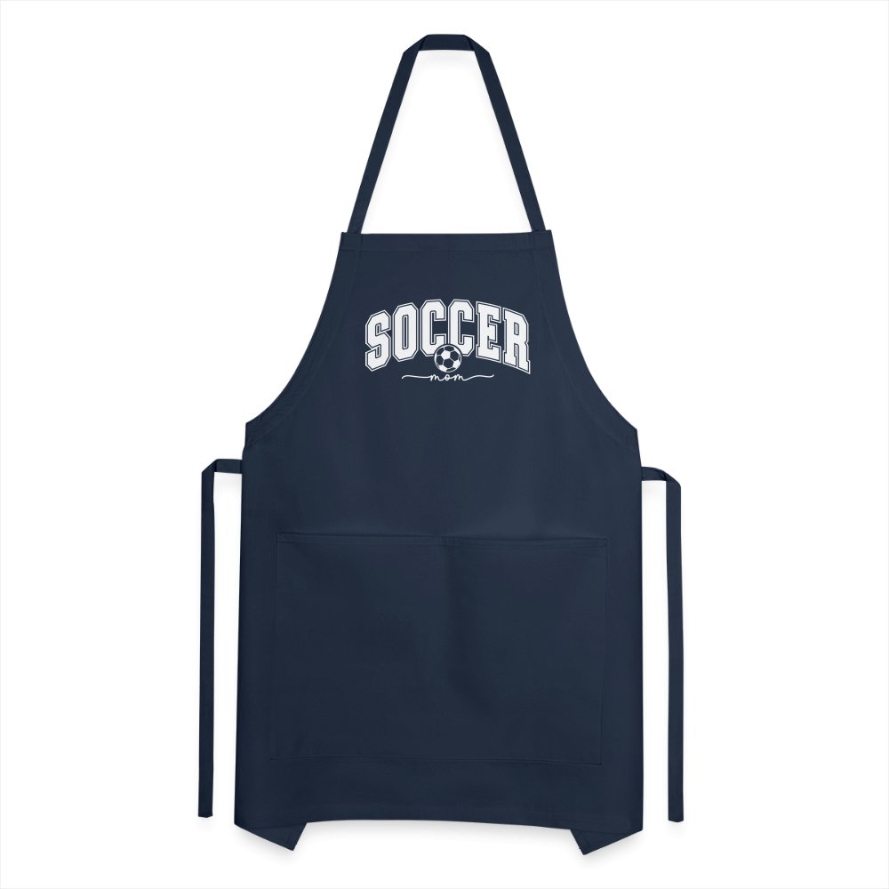 Soccer Mom Adjustable Apron - navy