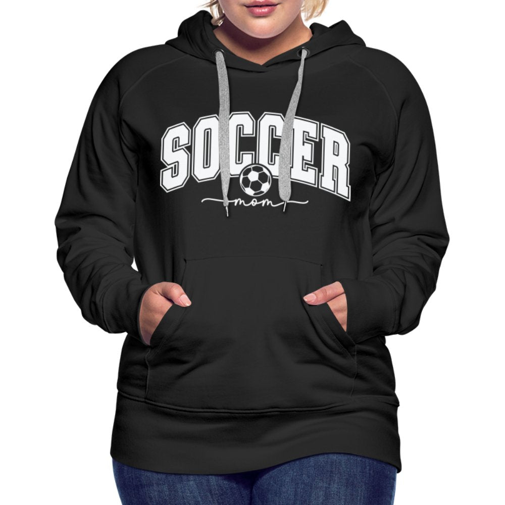 Soccer Mom Women’s Premium Hoodie - black