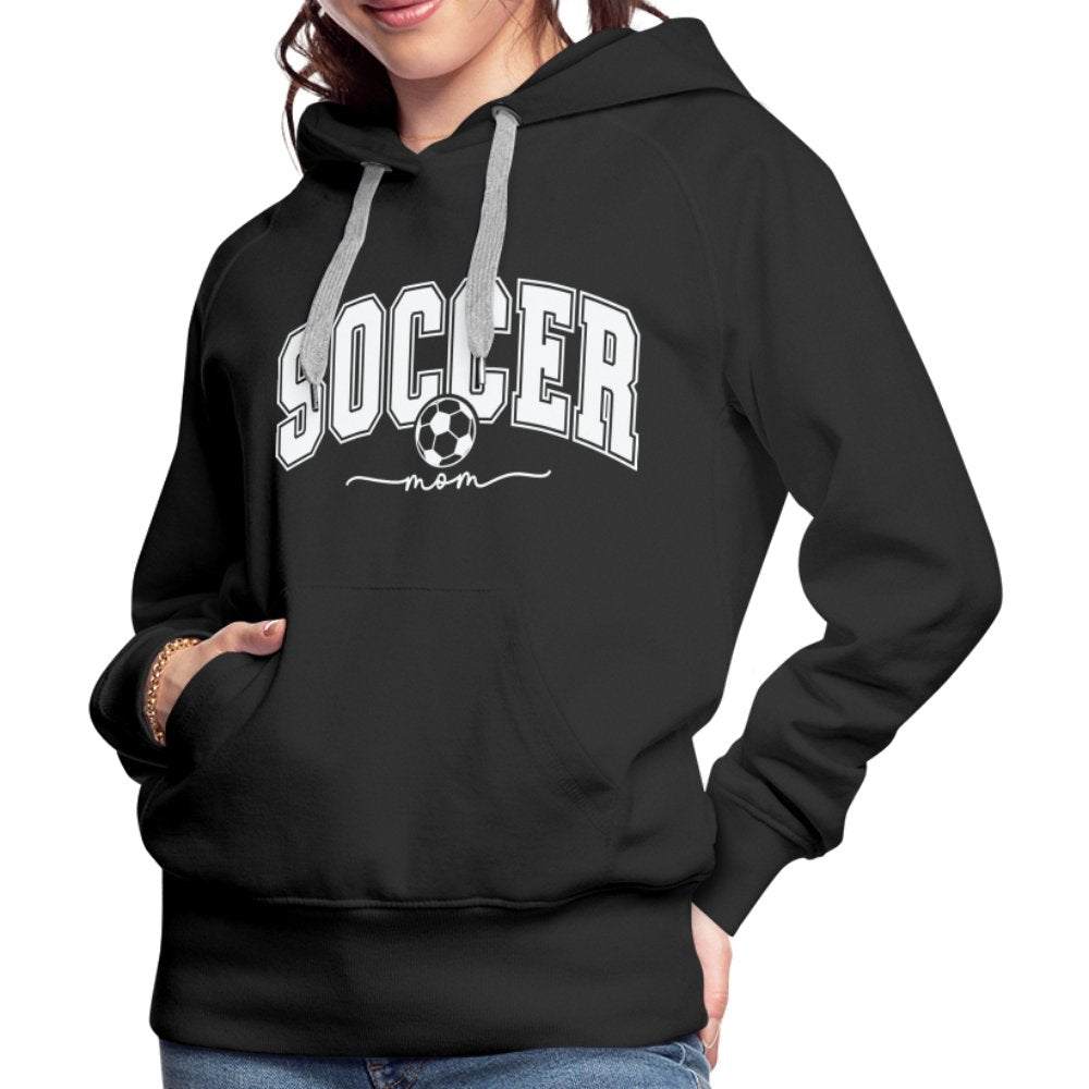 Soccer Mom Women’s Premium Hoodie - black