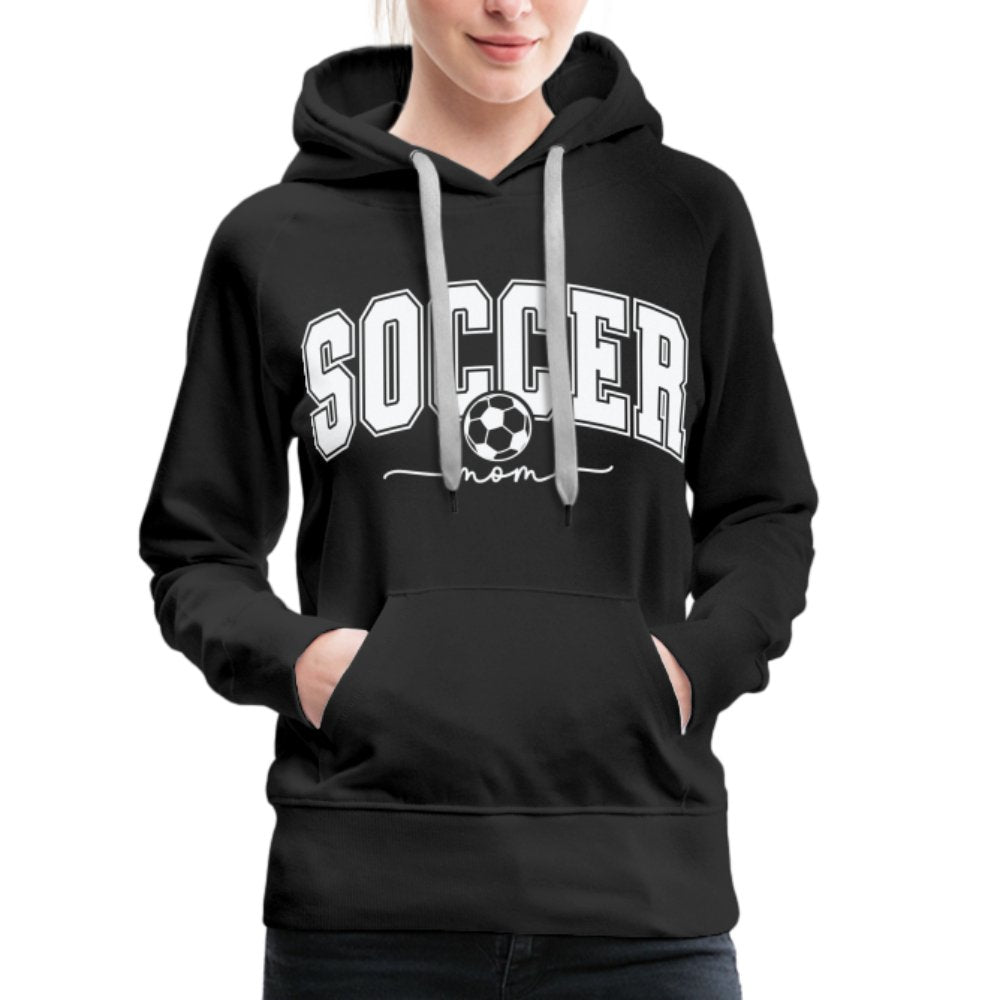 Soccer Mom Women’s Premium Hoodie - black