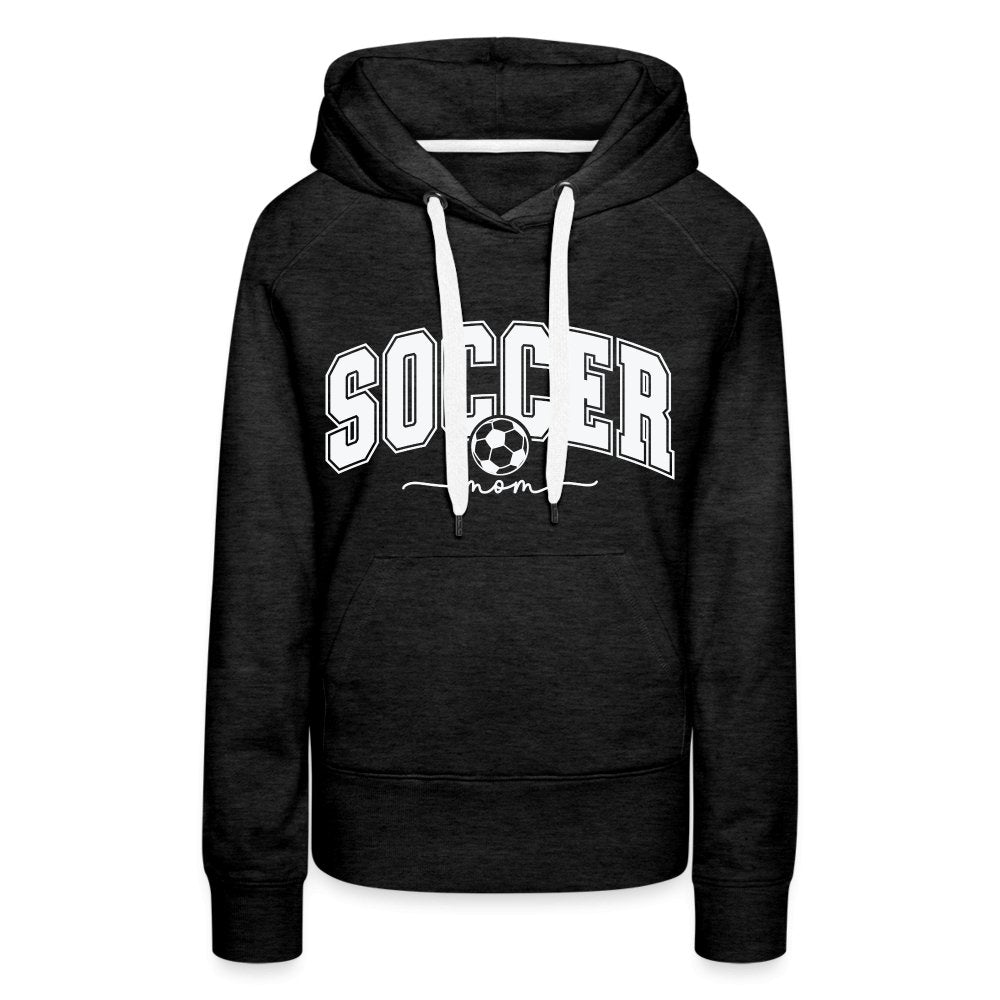 Soccer Mom Women’s Premium Hoodie - charcoal grey