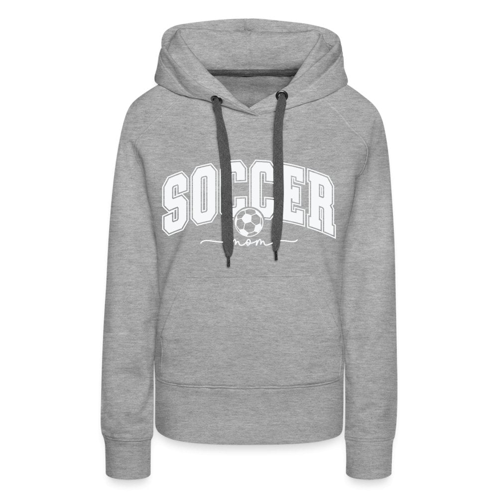 Soccer Mom Women’s Premium Hoodie - heather grey