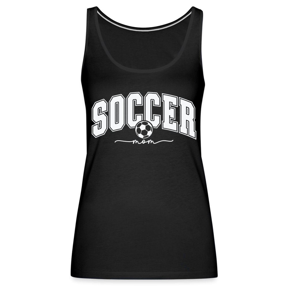 Soccer Mom Women’s Premium Tank Top - red