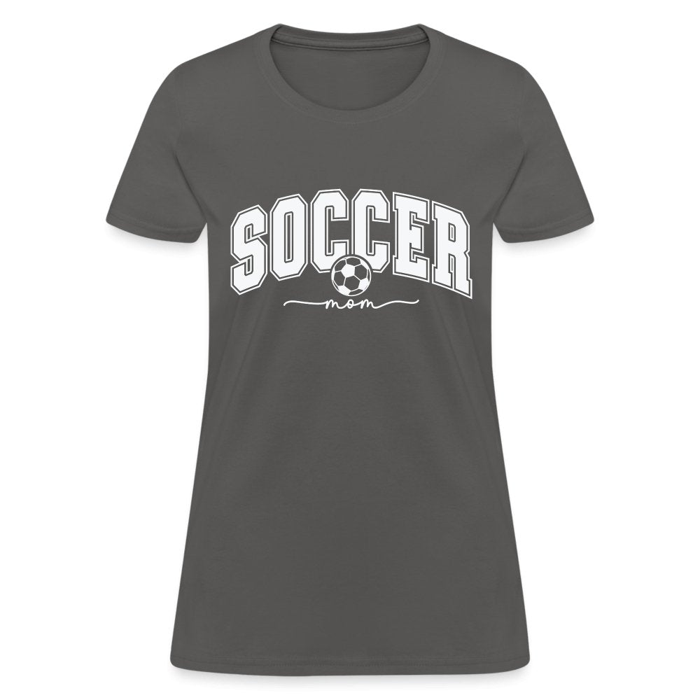 Soccer Mom Women's T-Shirt - charcoal