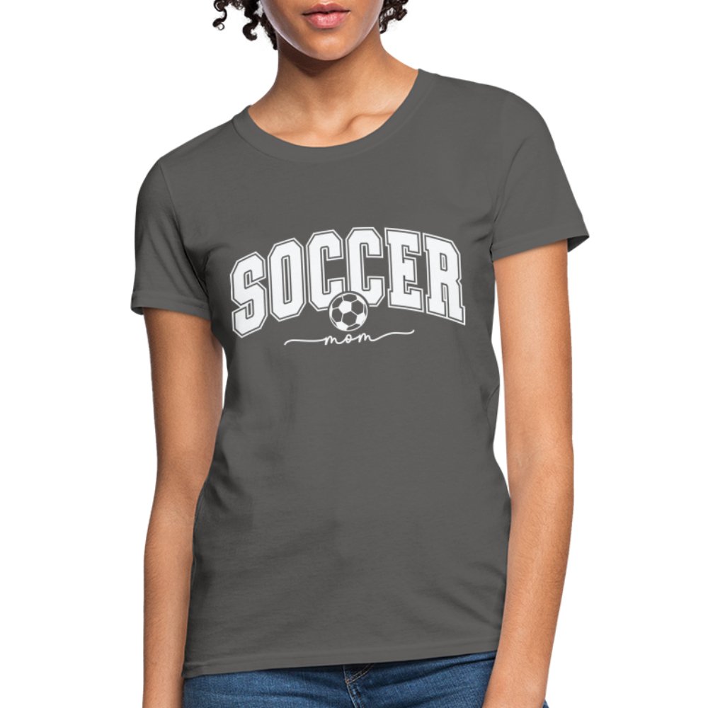 Soccer Mom Women's T-Shirt - charcoal