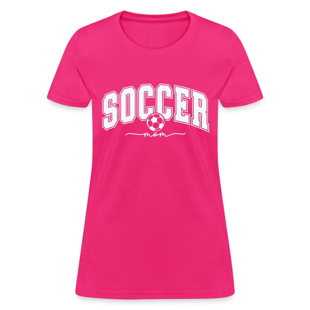 Soccer Mom Women's T-Shirt - fuchsia