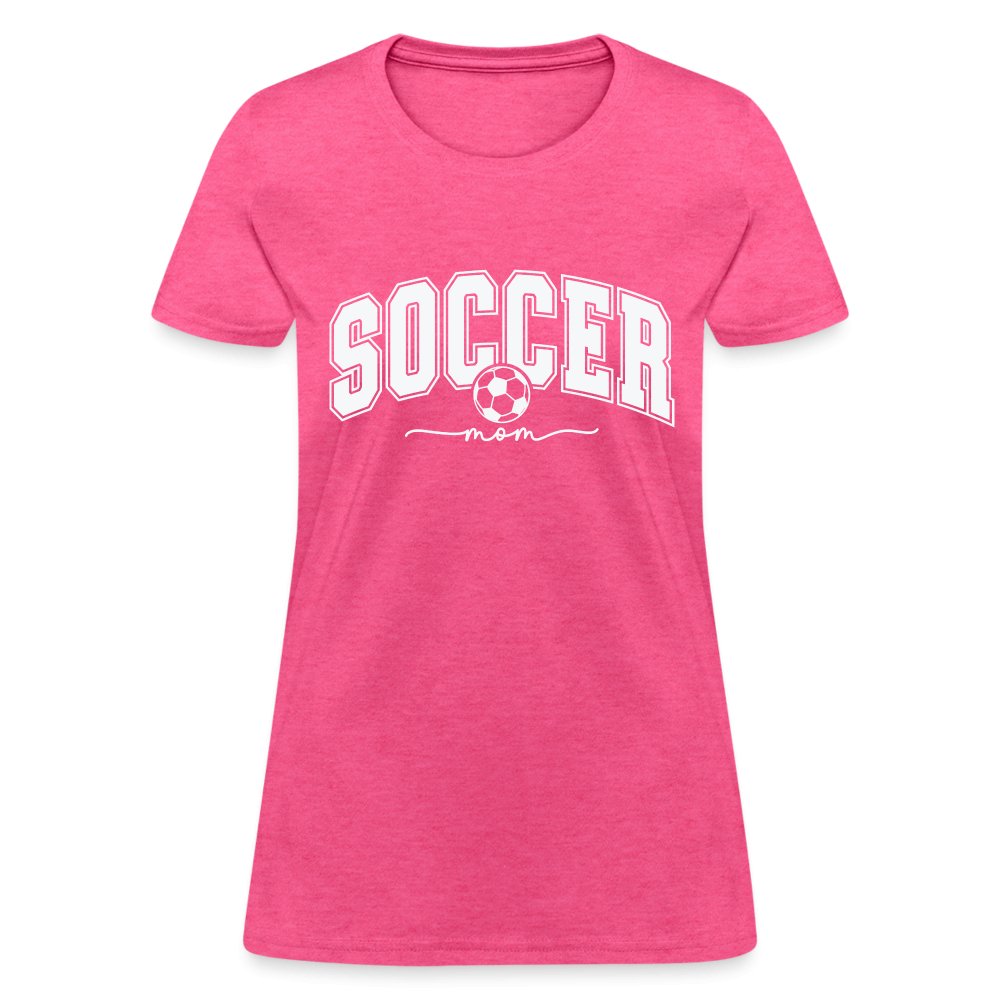 Soccer Mom Women's T-Shirt - heather pink