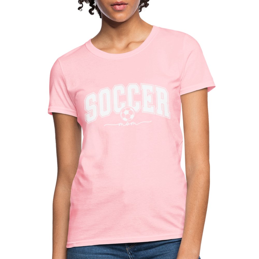 Soccer Mom Women's T-Shirt - pink