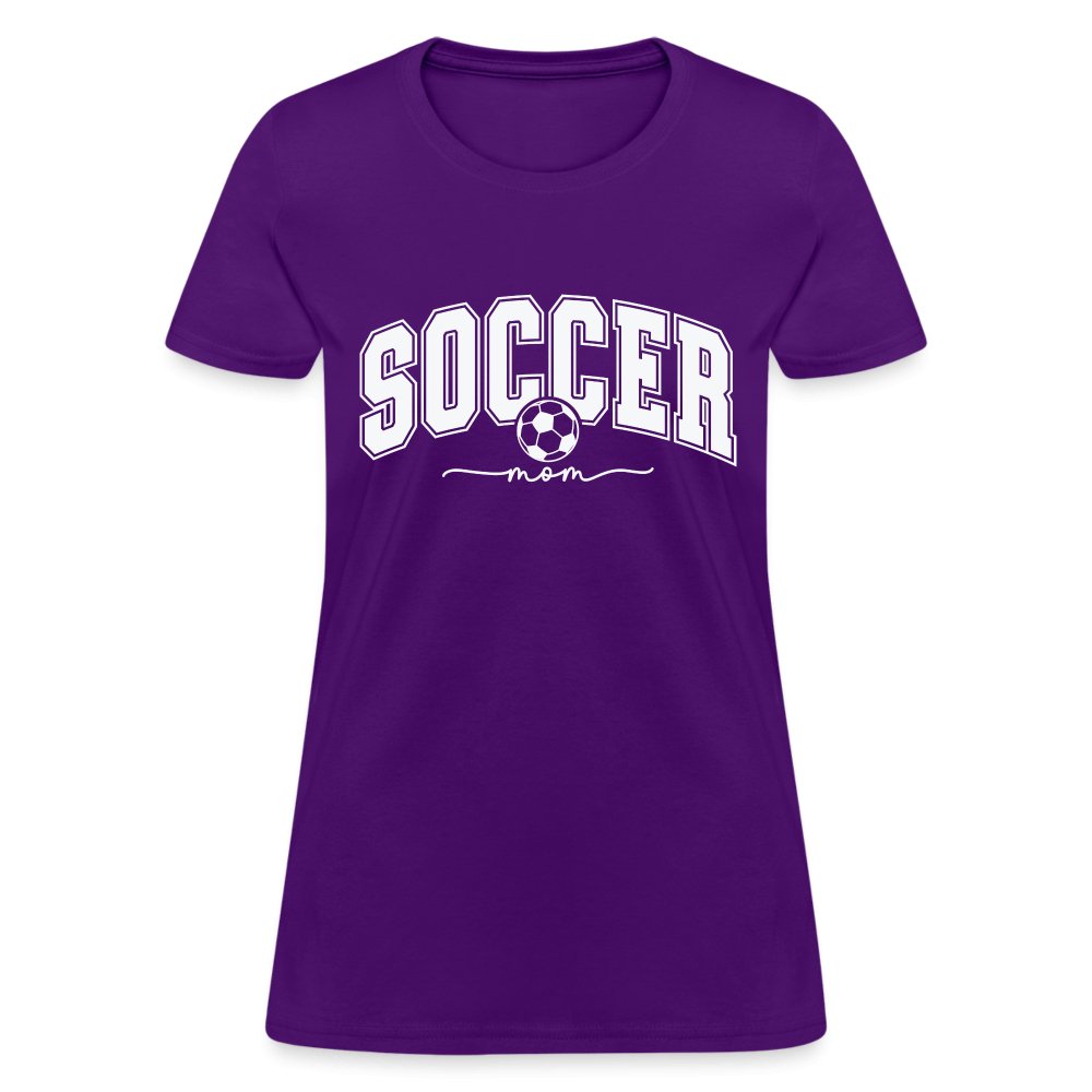 Soccer Mom Women's T-Shirt - purple