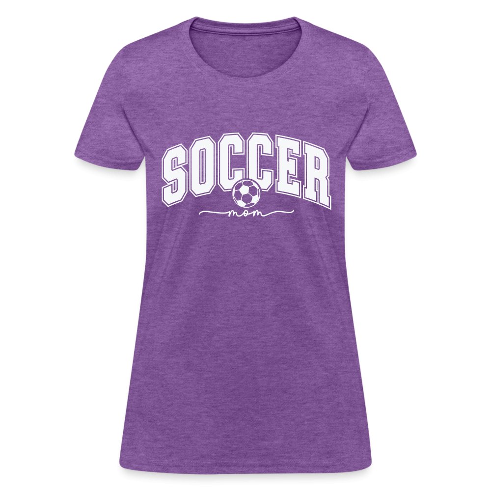 Soccer Mom Women's T-Shirt - purple heather