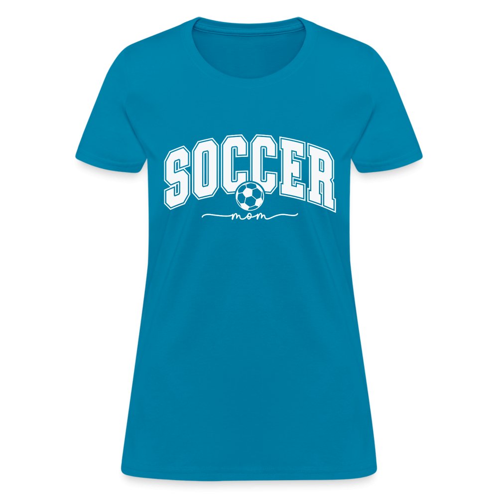 Soccer Mom Women's T-Shirt - turquoise