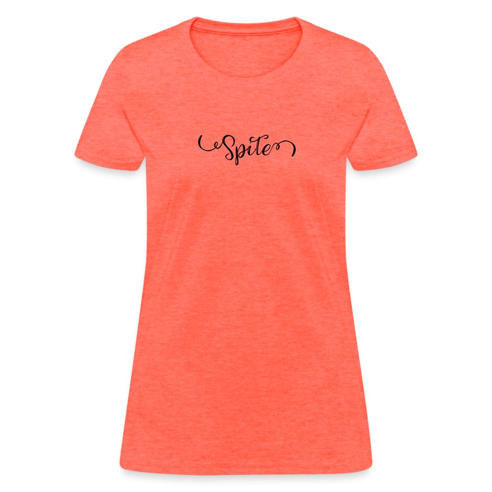 Spite Women's T-Shirt - heather coral