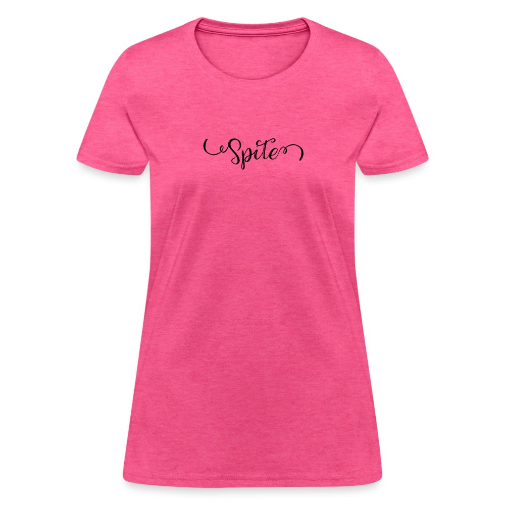 Spite Women's T-Shirt - heather pink