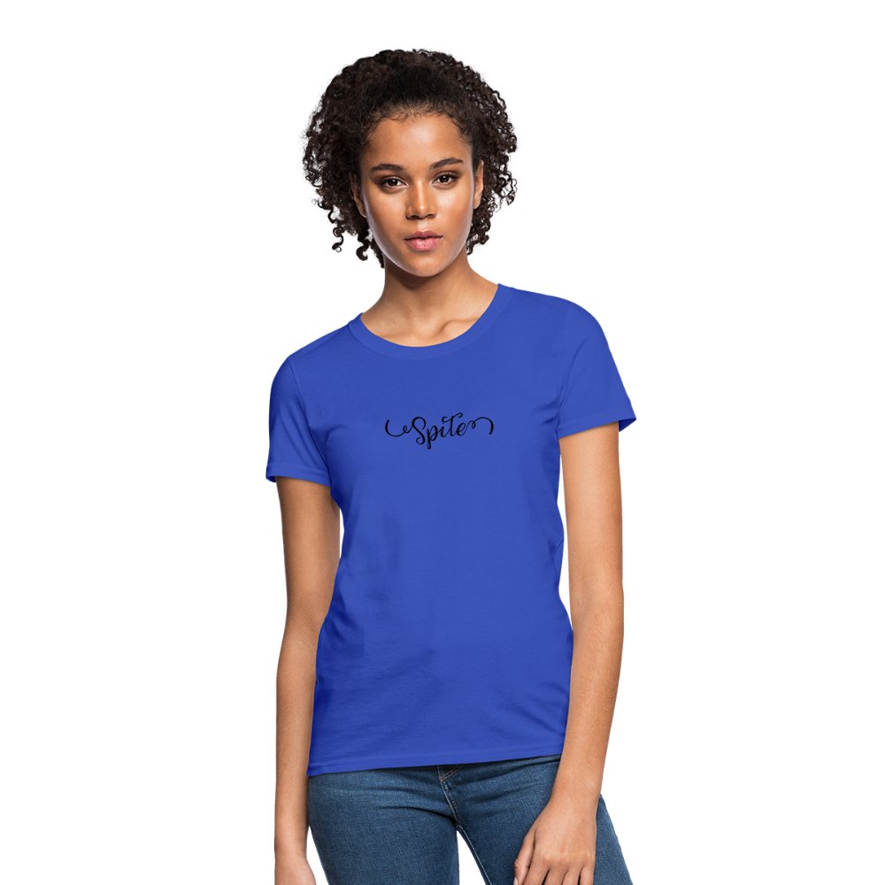 Spite Women's T-Shirt - royal blue