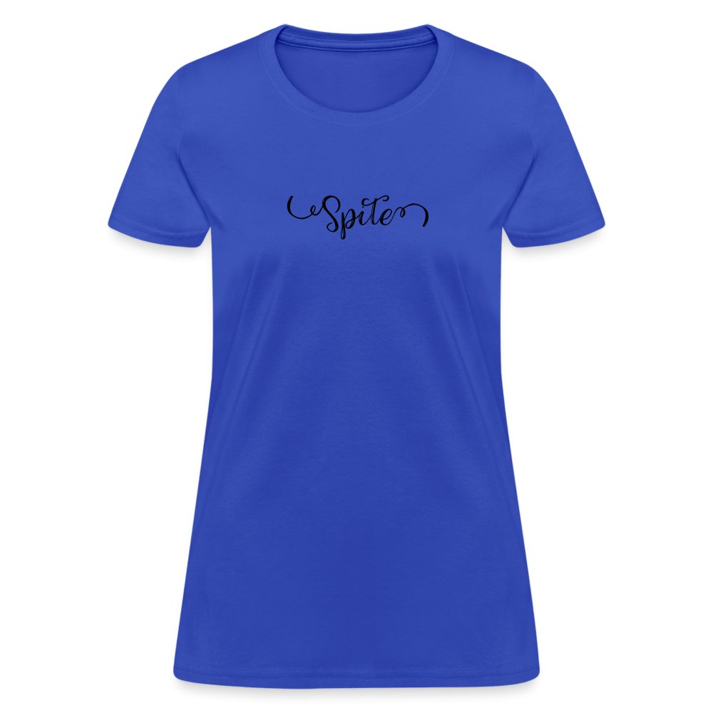 Spite Women's T-Shirt - royal blue